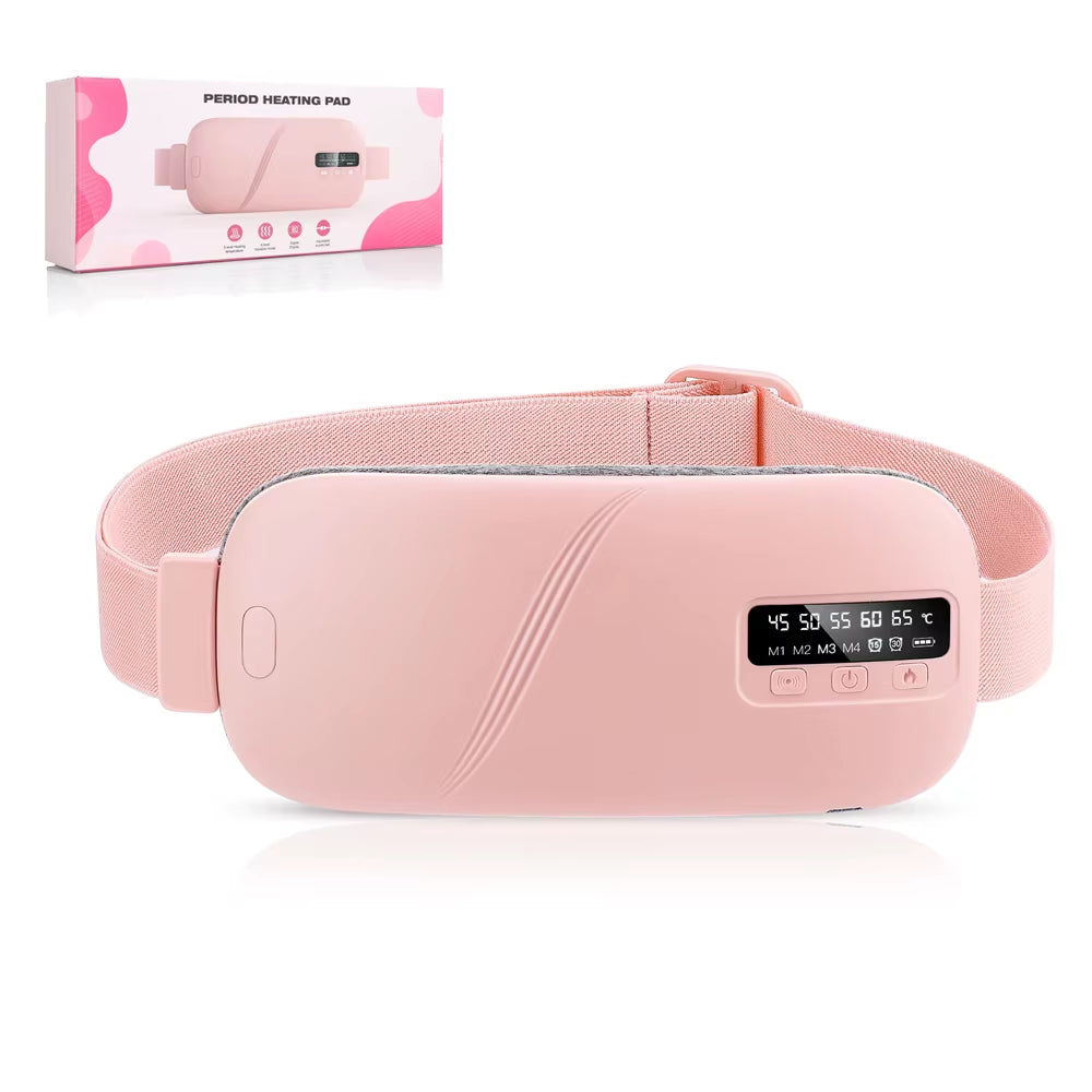 Portable Heating Pad Menstrual Heating Massager Belt Abdominal Belt Period Relief Thermal Massager Belly Warm Palace Belt