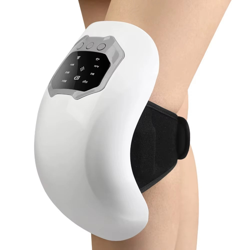 3-In-1 Wireless Knee Massager, Smart Air Pressure & Vibration 3D Kneading for Shoulder Elbow , Portable Design