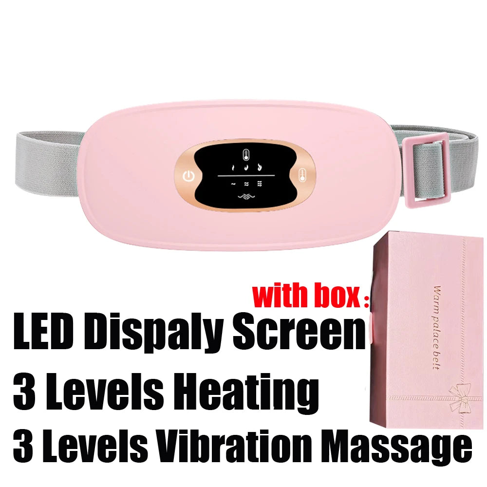 Portable Heating Pad Menstrual Heating Massager Belt Abdominal Belt Period Relief Thermal Massager Belly Warm Palace Belt