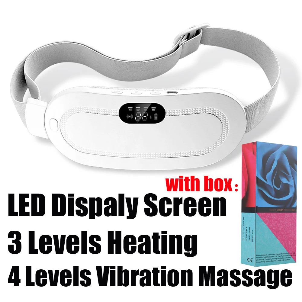Portable Heating Pad Menstrual Heating Massager Belt Abdominal Belt Period Relief Thermal Massager Belly Warm Palace Belt