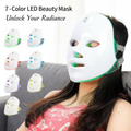 7-Color LED Light Therapy Facial Mask – Rechargeable Skin Rejuvenation Beauty Device with Multiple Modes"